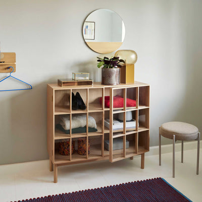 Hübsch Shoji Display Cabinet Wide, Natural