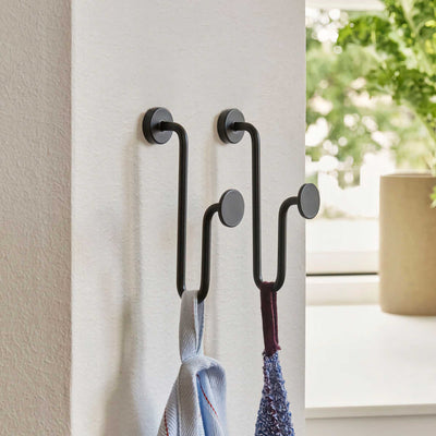 Hübsch Swing hook, black
