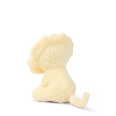 Lion Sitting soft toy 17cm, Terry light yellow