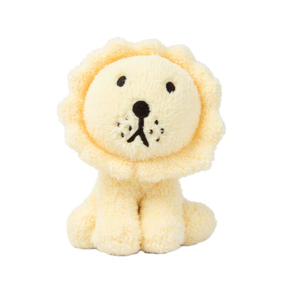 Lion Sitting soft toy 24cm, Terry light yellow