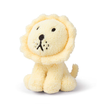 Lion Sitting soft toy 24cm, Terry light yellow