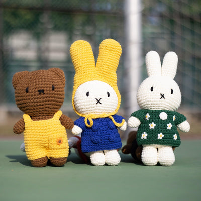 Just Dutch Miffy crochet, Van Gogh Museum Almond Blossom Dress