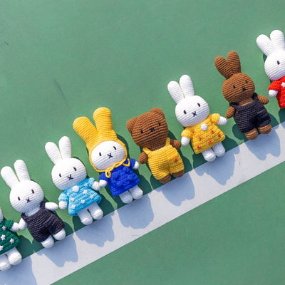 Just Dutch Miffy crochet, Uniform White