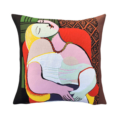 Jules Pansu Jacquard Cushion, Lev revê 1932