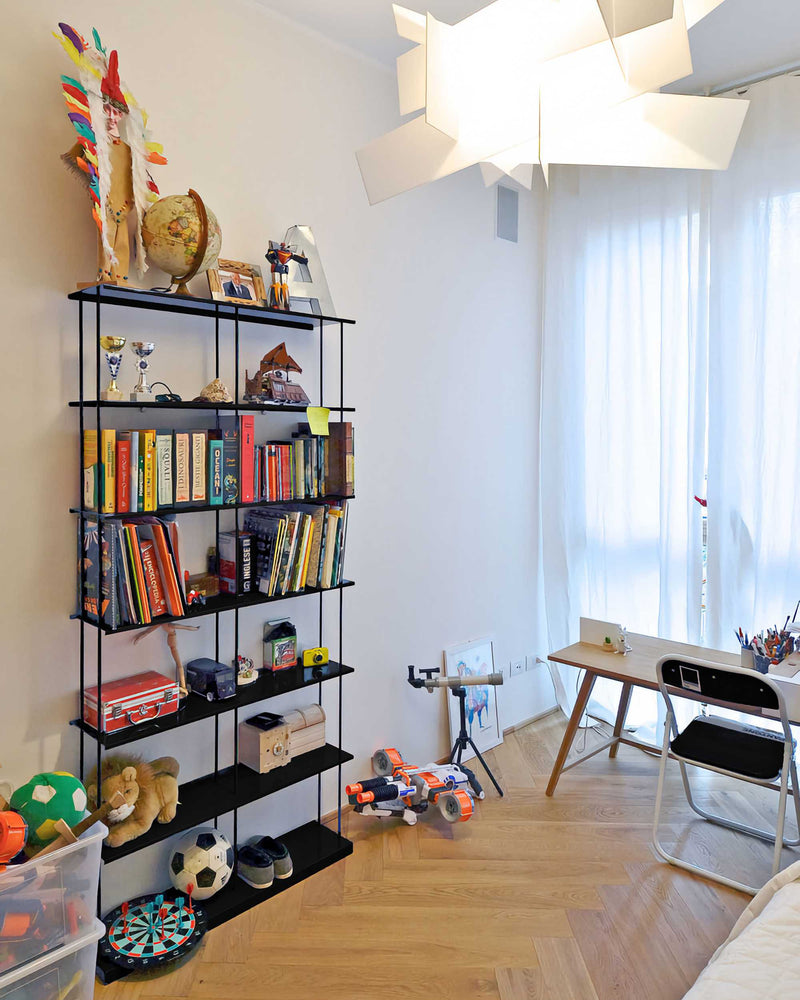 Kriptonite Krossing Maxi shelf 100x203cm, matt black