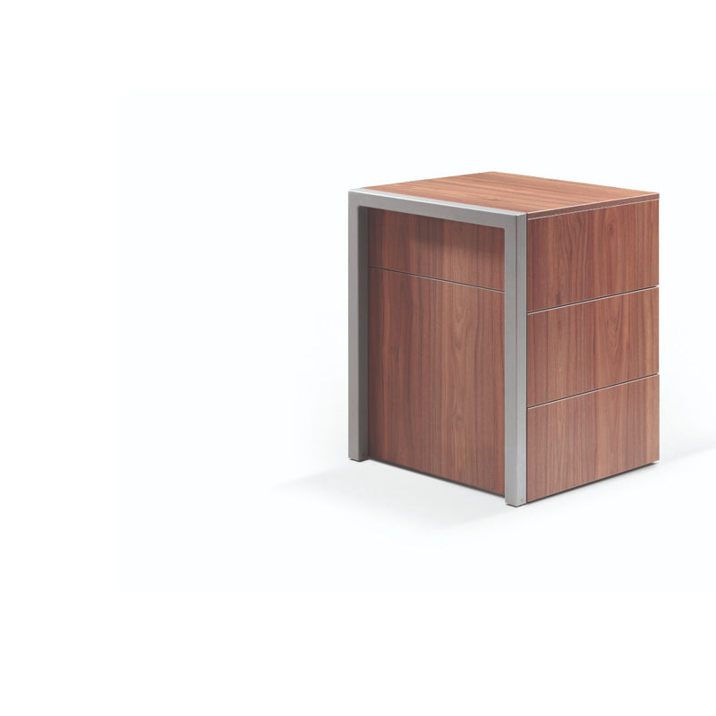 Alwin's Space Box extendable table, walnut