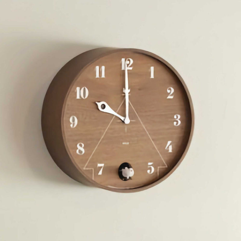 Lemnos Pace cuckoo clock, brown