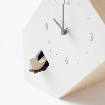 Nendo Tilt cuckoo clock