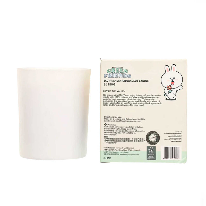 Line Friends Go Green with Cony Soy Candle