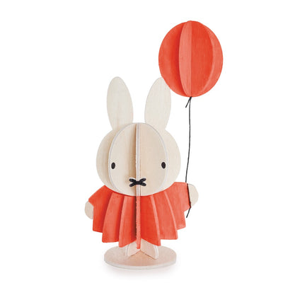 Lovi DIY Wooden Card . Miffy & Balloon