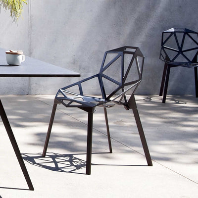 Magis Chair One Stacking Chair, Black