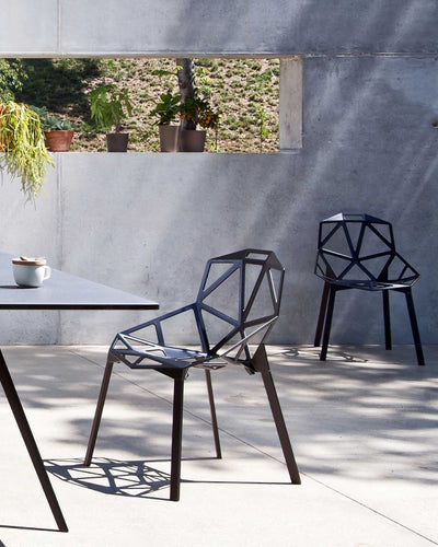 Magis Chair One Stacking Chair, Black