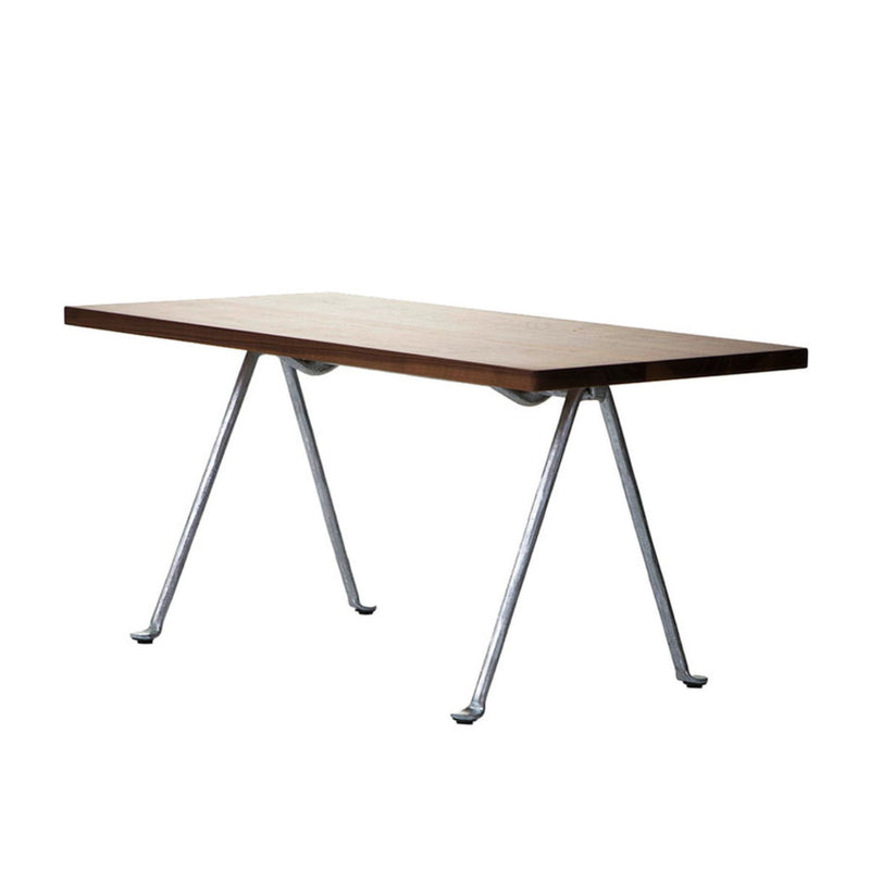 Magis Officina coffee table galvanized american walnut