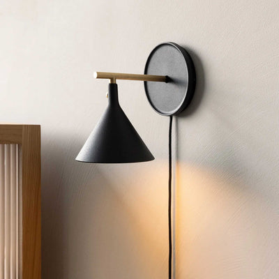 Audo Cast Sconce Wall Lamp with Diffuser (Dimmable)