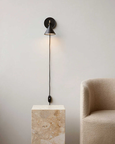 Audo Cast Sconce Wall Lamp with Diffuser (Dimmable)