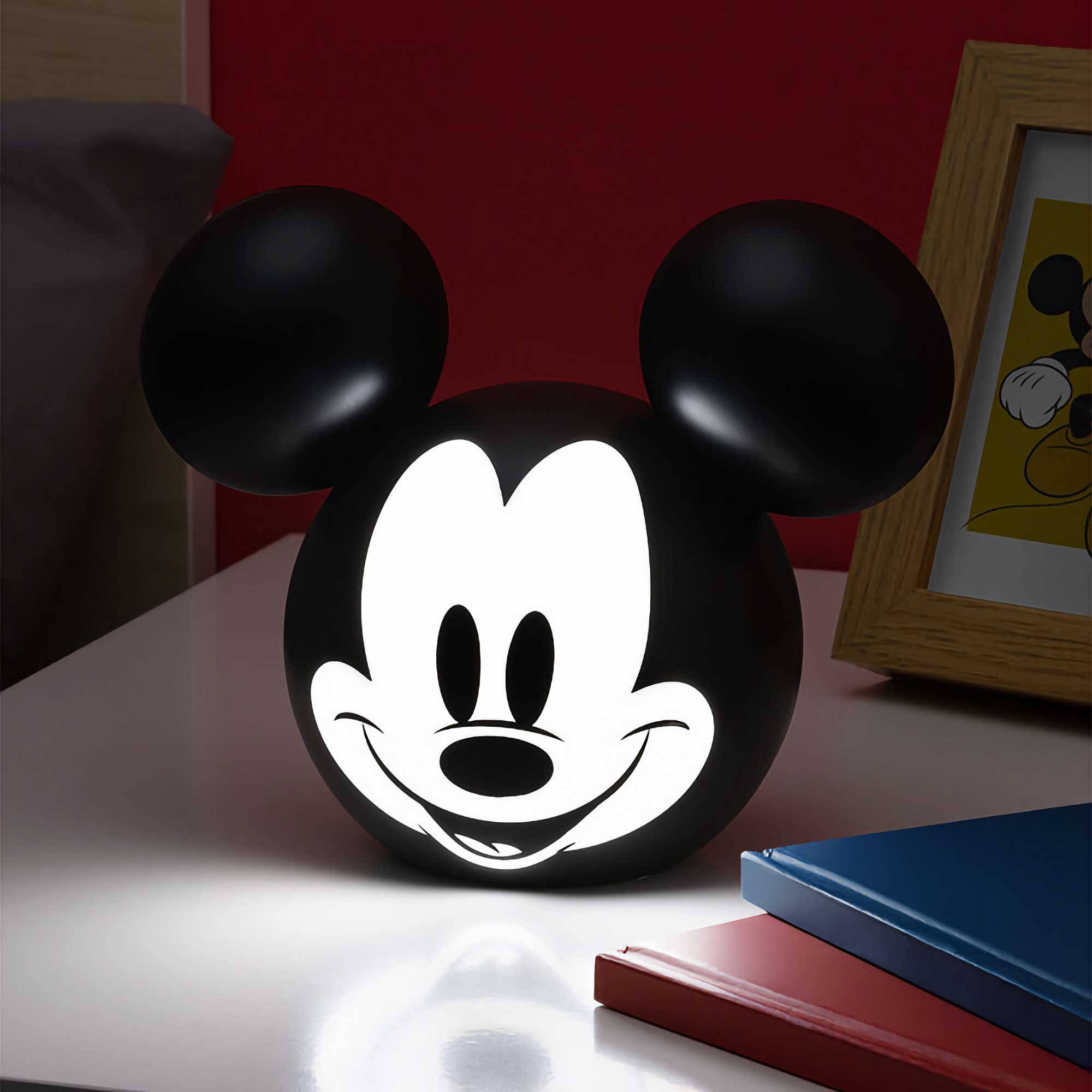 Mickey Mouse Head 3D Lamp