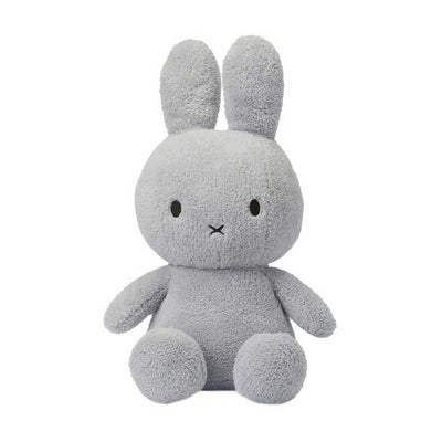 Miffy Sitting soft toy 33cm, Terry light grey