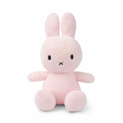 Miffy Sitting soft toy 33cm, Terry light pink
