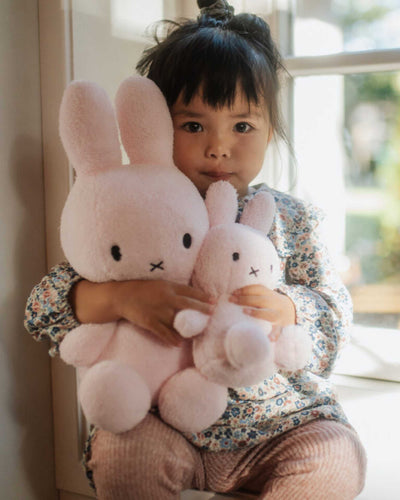 Miffy Sitting Terry Soft Toy (33 cm) , Cream
