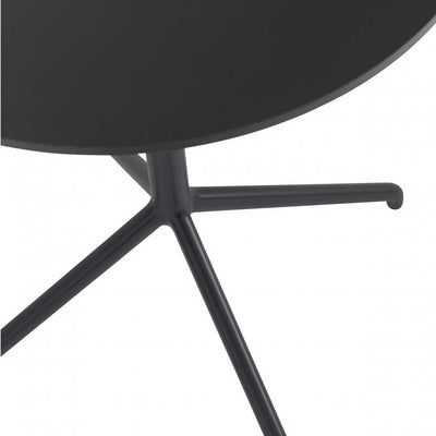 Muuto Still Cafe Table, Black Nanolaminate/Black (Ø75xH95cm)