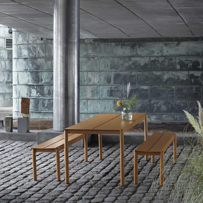 Muuto Linear Steel bench (170x34 cm) (outdoor)