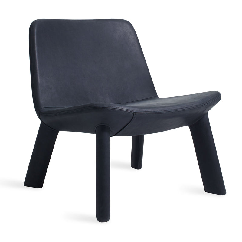 Blu Dot Neat Leather Lounge Chair