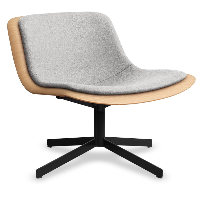 Blu Dot Nonesuch Swivel Upholstered Lounge Chair