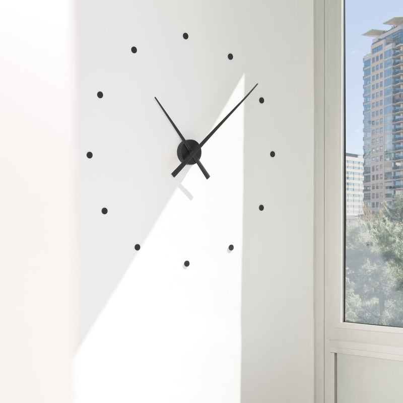 Nomon OJ Wall Clock , Black