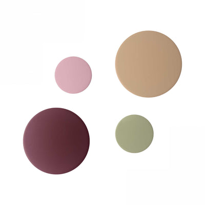 Remember Wall Hooks, Fuchsia (Set of 4)