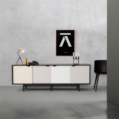 Andersen S1 sideboard, black lacquered oak