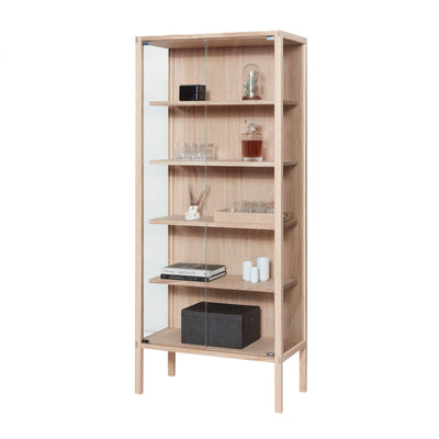 Andersen S20 Glass Cabinet , White Pigmented Oak