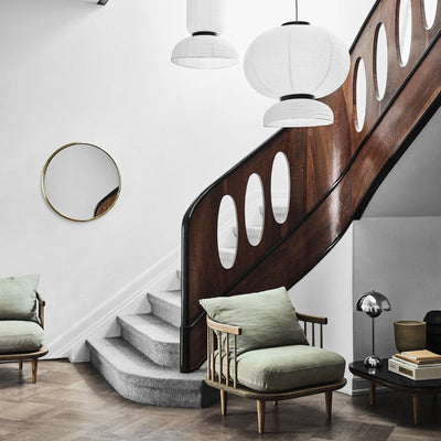 &Tradition SH5 Sillon mirror Ø66, brass