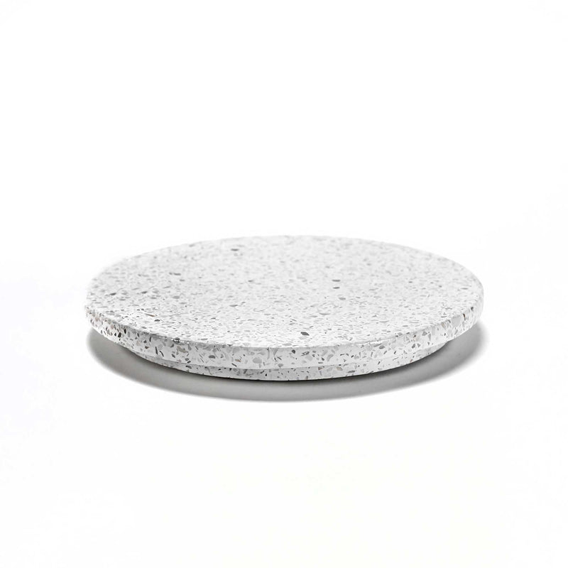 Serax Terrazzo Tray Round S, White (Ø18cm)