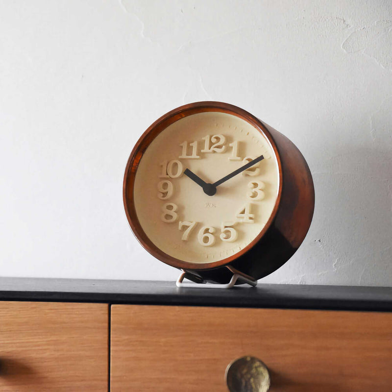 Lemnos Small Clock Copper Edition