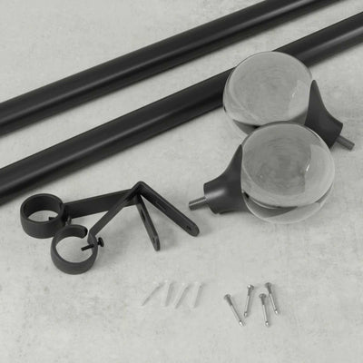 Umbra Orba expandable curtain rod 36-72" (91-183 cm), matt black