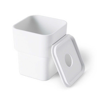 Umbra Scillae Bathroom Canister, White