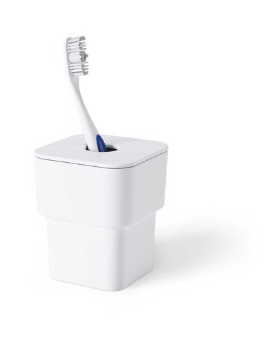 Umbra Scillae Bathroom Canister, White