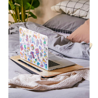 Kikkerland iBed lap desk, natural, extra large