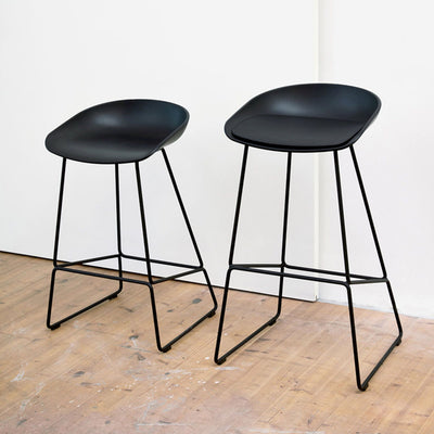 Hay AAS 38 Bar Stool , Black
