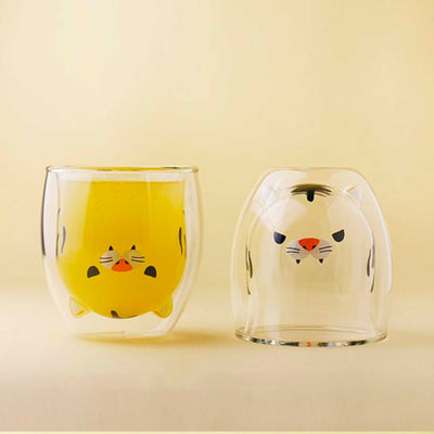 Goodglas double wall glass, tiger