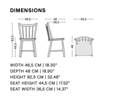 HAY J41 Chair, white