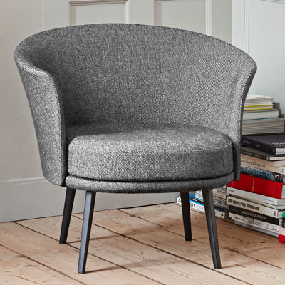 HAY Dorso Swivel Lounge Chair, Olavi03/black