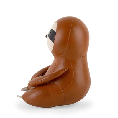 Zuny Bookend Sloth, tan/wheat