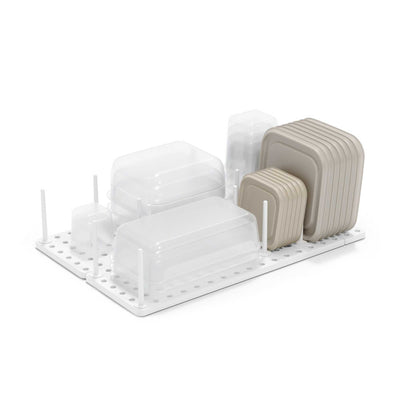 Umbra Peggy drawer organizer, White (Set of 2)