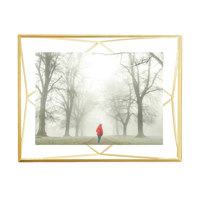Umbra Prisma Photo Frame 5x7" , Matt Brass