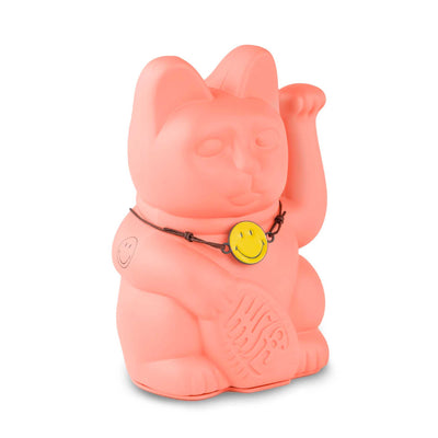 Smiley x Donkey Lucky Charm Cat, peach