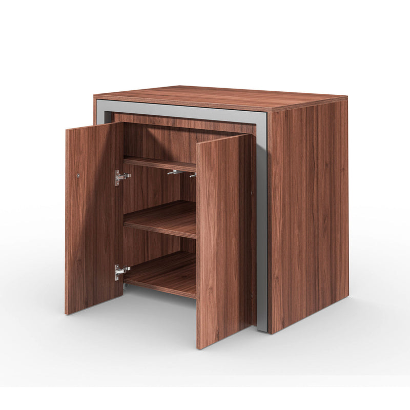 Alwin's Room&Board extendable table, walnut