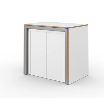 Alwin's Room&Board extendable table, white