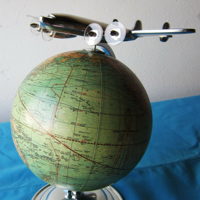 Authentic Models On Top Of the World Globe