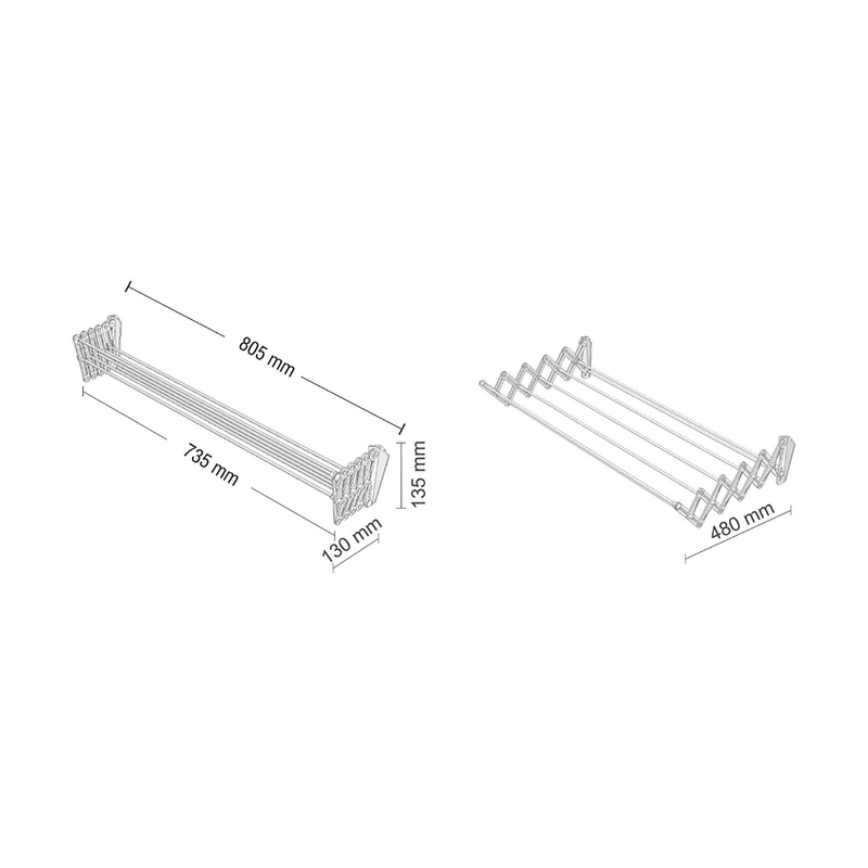 Artweger Smart 80 Clothes Rack